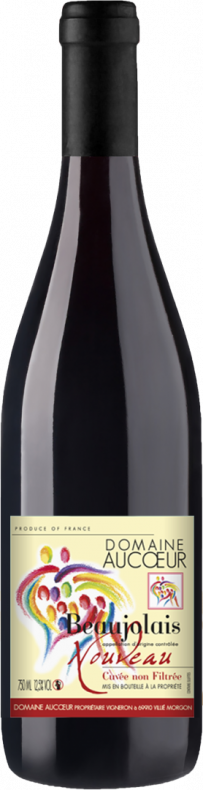Beaujolais Cuvée non filtrée - Nouveau - Vignoble Arnaud Aucoeur