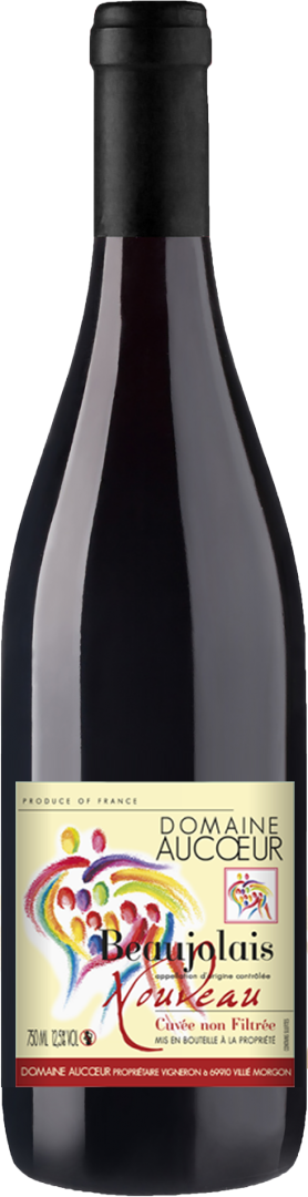 Beaujolais Cuvée non filtrée - Nouveau - Vignoble Arnaud Aucoeur