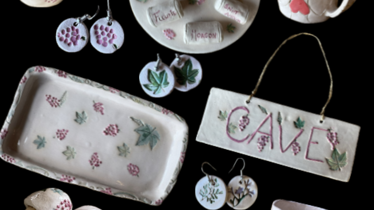 Céramique "Collection Raisins"